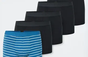 Schnäppchen, Deals und Rabattcodes des Tages - SCHIESSER Herren Boxershorts 5er Pack
