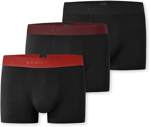 Schiesser Herren Boxershorts Bio Baumwolle 95/5 3er Pack (Gr. S – 4XL) für 19,95 € inkl. Prime-Versand