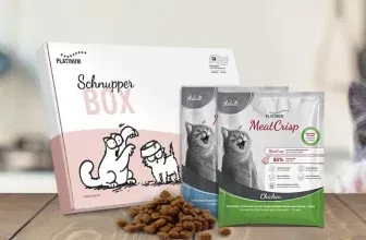 Gratis PLATINUM MeatCrisp Schnupperbox für Katzen - Hochwertiges Katzenfutter testen