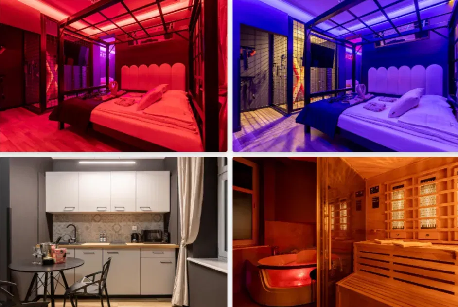 Polen Urlaub 💖 ⛓️ 4* Secret Love BDSM Apartment in Posen ab 44€