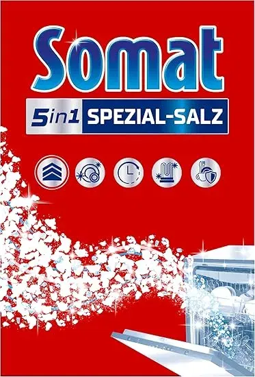 Somat Spülmaschinen-Salz Spezialsalz (1.2kg) ab 1,07 € inkl. Prime-Versand
