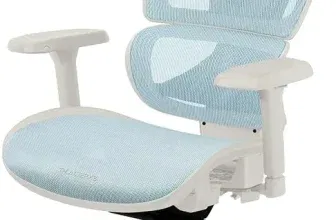 ThunderX3 XTC Mesh Gamingstuhl Weiß/Blau für 129,99 € inkl. Versand