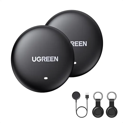 UGREEN FineTrack Mini mit kabellosem Laden Bluetooth Tracker (kompatibel mit Apple Find My nur iOS) für 19,99 € inkl. Prime-Versand (statt 29,99 €)