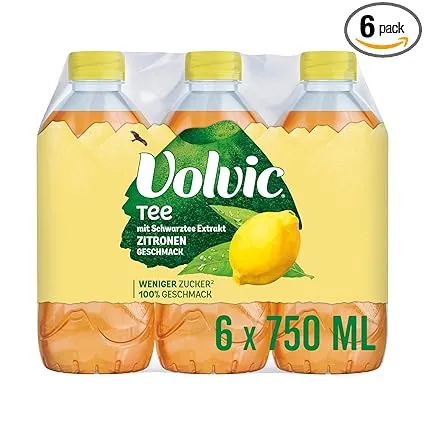 Volvic Tee Zitronengeschmack (6x750ml -Zuckerreduziert) ab 5,59 € inkl. Prime-Versand zzgl. Pfand (statt 10,14 €)