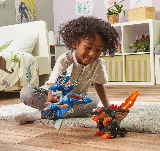 Vtech Switch and Go Dinos Spinosaurus und Pterodaktylus (Dino-Auto-Transformer – 2-in-1 Spielzeug) für 13,99 € inkl. Prime-Versand (statt 30,99 €)