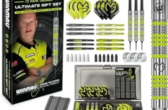 WINMAU – Professioneller Spieler – Michael Van Gerwen MvG Geschenkset (18g Enthält 4 x Stiele 4 x Flights und Zubehör) für 10,28 € inkl. Prime-Versand (statt 20,00 €)