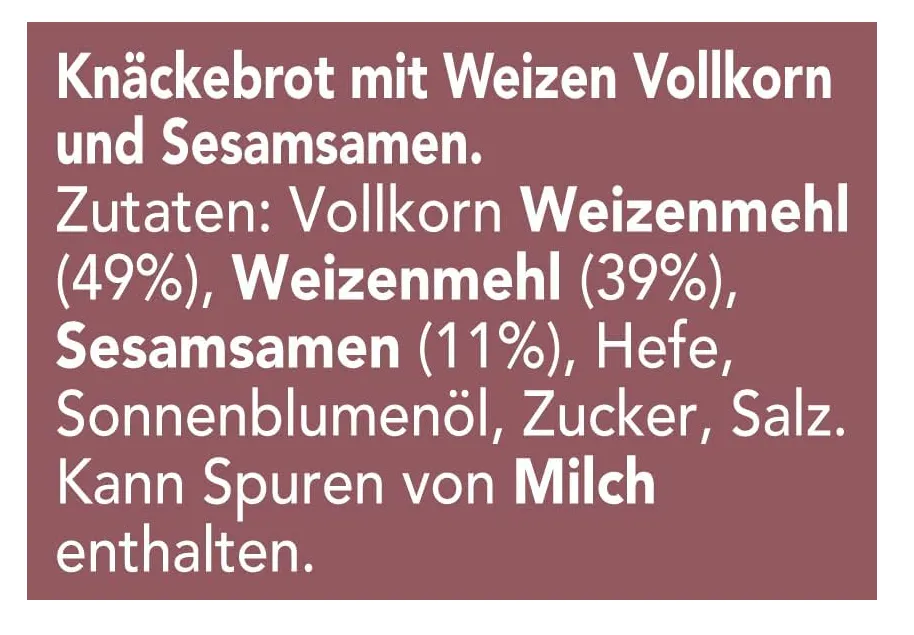 Schnäppchen, Deals Und Rabattcodes Des Tages - Wasa Knäckebrot Sesam Vollkorn 200G