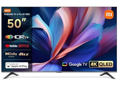 Schnäppchen, Deals Und Rabattcodes Des Tages - Xiaomi Qled 50&Quot; A-Pro 2026 Ultrahd 4K Dolby Audio Google Tv