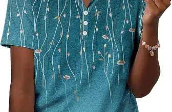 Schnäppchen, Deals und Rabattcodes des Tages - Zeagoo Damen Sommer Kurzarm T-Shirt Casual