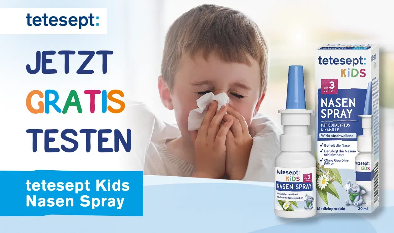 tetesept Kids Nasen Spray Cashback-Aktion