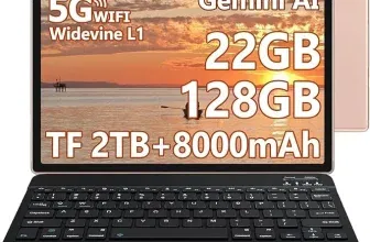 2026 Neueste Tablet 10 Zoll Android Tablet mit Tastatur und Maus