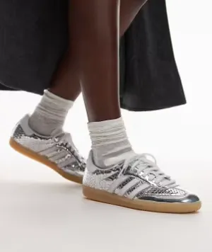 Adidas Sneaker Silber Metallic