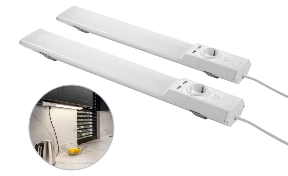 2X Ledvance Linear Flat Socket Unterbauleuchte