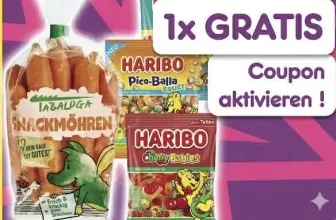 Gratis Haribo oder Snackmöhren bei Netto MD sichern - Aktion im Supermarkt