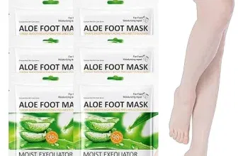 Fussmaske – Fußmaske Hornhaut Entfernen (8 PCS mit Aloe Vera) für 2,99 € inkl. Prime-Versand