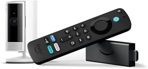 Amazon Fire TV Stick HD (Neueste Generation) + Ring Innenkamera (Indoor Camera 2. Gen.) für 45,99 € inkl. Prime-Versand (statt 77,00 €)