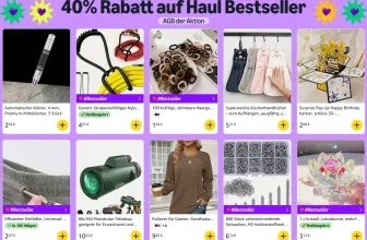 Amazon Haul: 40% Rabatt auf Bestseller
