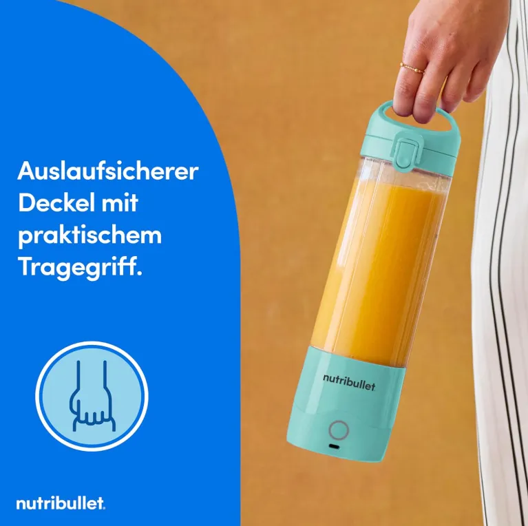 Schnäppchen, Deals und Rabattcodes des Tages - Nutribullet Portable Smoothie Maker to go 475 ml