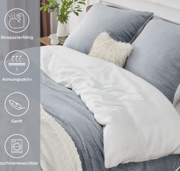 Schnäppchen, Deals und Rabattcodes des Tages: Flauschige Bettwäsche von BEDSURE