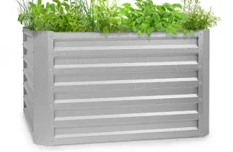 BLUMFELDT Hochbeet High Grow Straight (100x60x100cm silber) für 37,49 € inkl. Versand (statt 74,99 €)