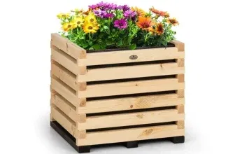 BLUMFELDT Hochbeet Modu Grow - Stilvolles und praktisches Hochbeet für den Garten