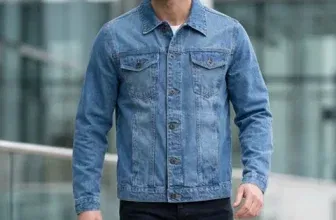 Brave SOUL Fielding Denim Herren Jeansjacke, Jeansjacke, Herrenmode