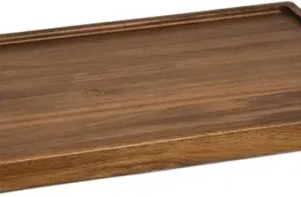 Schneidebrett aus Akazienholz, groß, für Küche und Grill