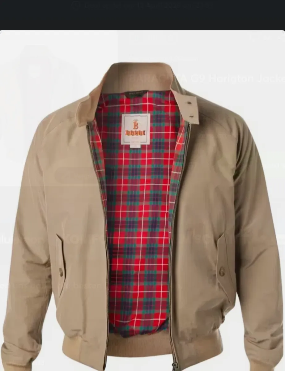 Baracuta G9 Harigton Jacke (10 Farben, Gr. XS bis 4XL)