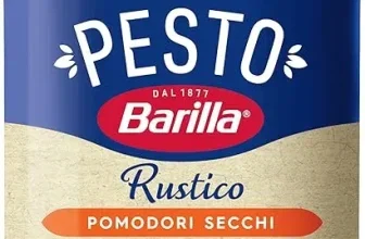 Barilla Pesto Rustico Pomodori Secchi - glutenfreie Pasta-Sauce