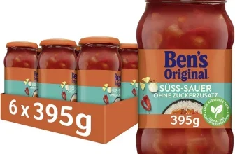 Ben's Original Sauce Süß-Sauer Ohne Zuckerzusatz 6 Gläser