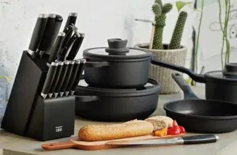 Schnäppchen, Deals und Rabattcodes des Tages - BergHOFF Leo Graphite Messerblock 13-teilig