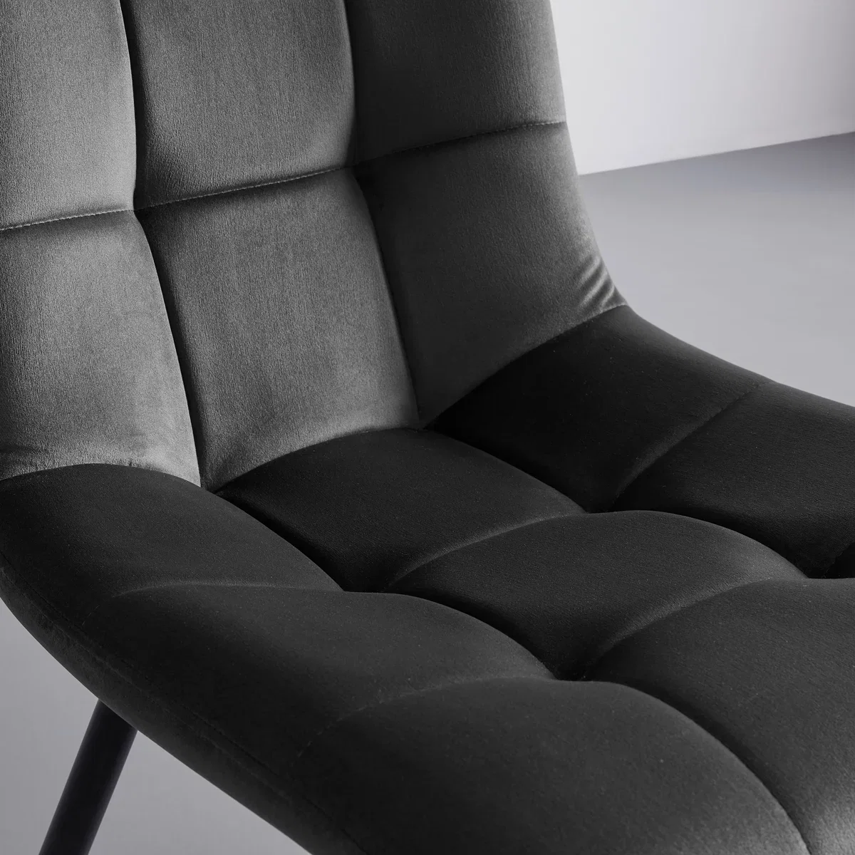 Bessagi Home Stuhl Suri Grau Samt Gepolstert nah Schnäppchen, Deals und Rabattcodes des Tages: Bessagi Home Stuhl Suri Grau Samt Gepolstert nah