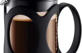 Bodum Kenya Kaffeebereiter 500ml, French Press, Borosilikatglas, Edelstahl