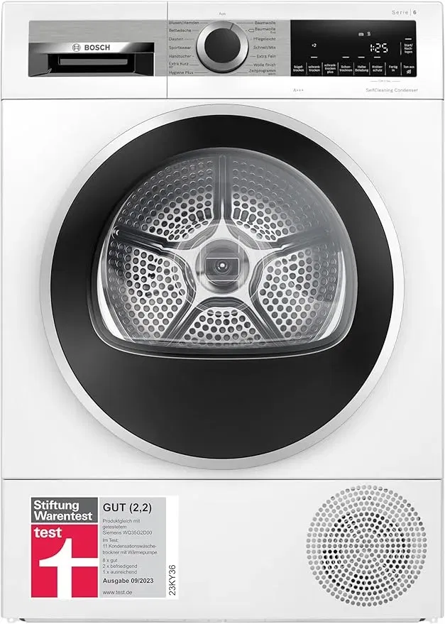 Bosch WQG235D00 Wärmepumpentrockner (8kg, EEK C) für 609,99 € inkl. Versand