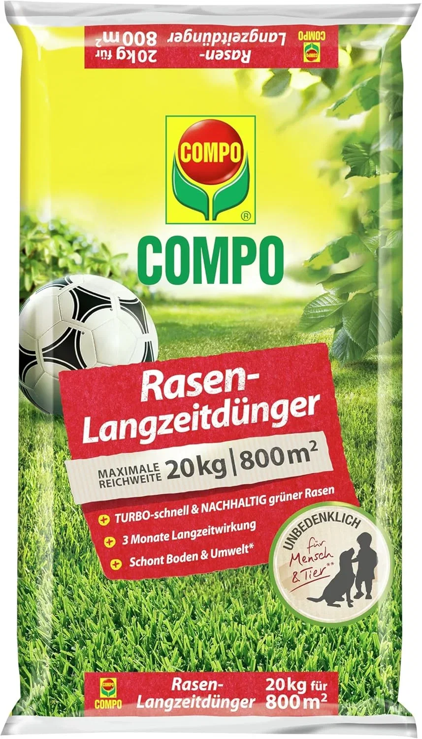 COMPO Rasen-Langzeitdünger 20kg