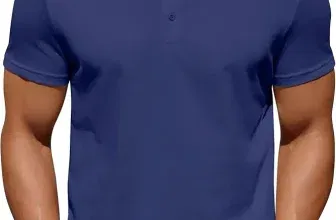 Schnäppchen, Deals und Rabattcodes des Tages - COOFANDY Herren Henley Shirt Kurzarm Basic