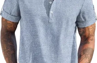 Schnäppchen, Deals und Rabattcodes des Tages: COOFANDY Herren Kurzarm Casual Hemd