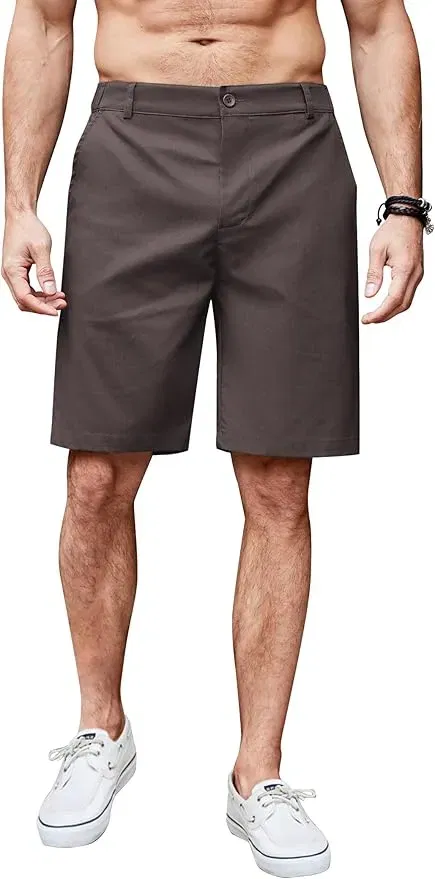 COOFANDY Herren Leinen Shorts (7 Farben, Gr. S bis 3XL)
