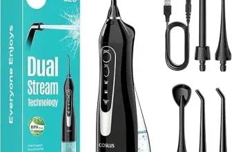 COSLUS Elektrische Munddusche C20 (300ml) für 9,99 € inkl. Prime-Versand