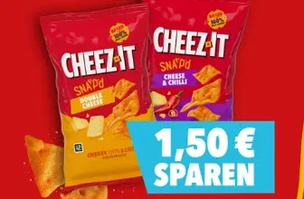 Cheez-It 1,50 € Coupon - Sparen Sie mit diesem Angebot