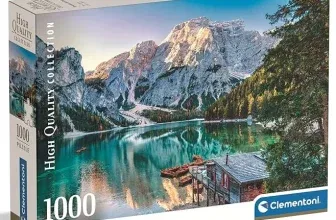 Schnäppchen, Deals und Rabattcodes des Tages - Clementoni Puzzle Emerald Braies Lake 1000 Teile für Erwachsene