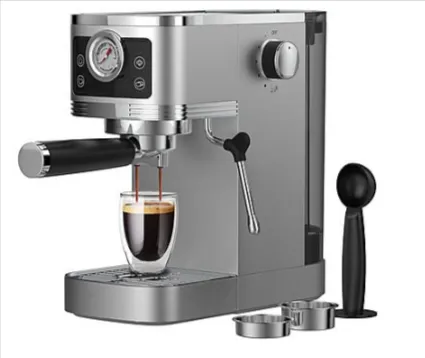 DEWELLING Espressomaschine CM1660B (1350W Siebträger Schwarz/Silber) für 59,99 € inkl. Versand (statt 110 €)