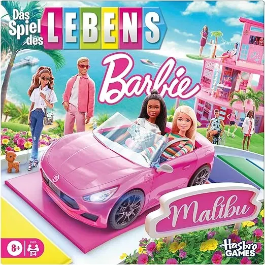 Das Spiel des Lebens: Barbie Edition Brettspiel (Deutsche Fassung) für 15,43 € inkl. Prime-Versand (statt 24,98 €)