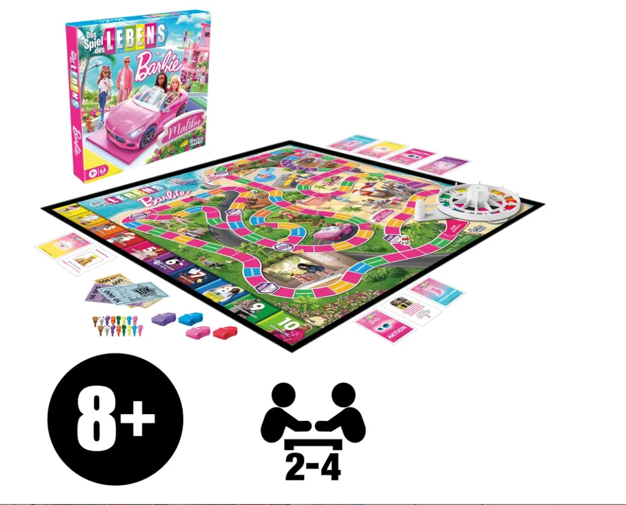 Schnäppchen, Deals Und Rabattcodes Des Tages - Das Spiel Des Lebens Barbie Edition Brettspiel