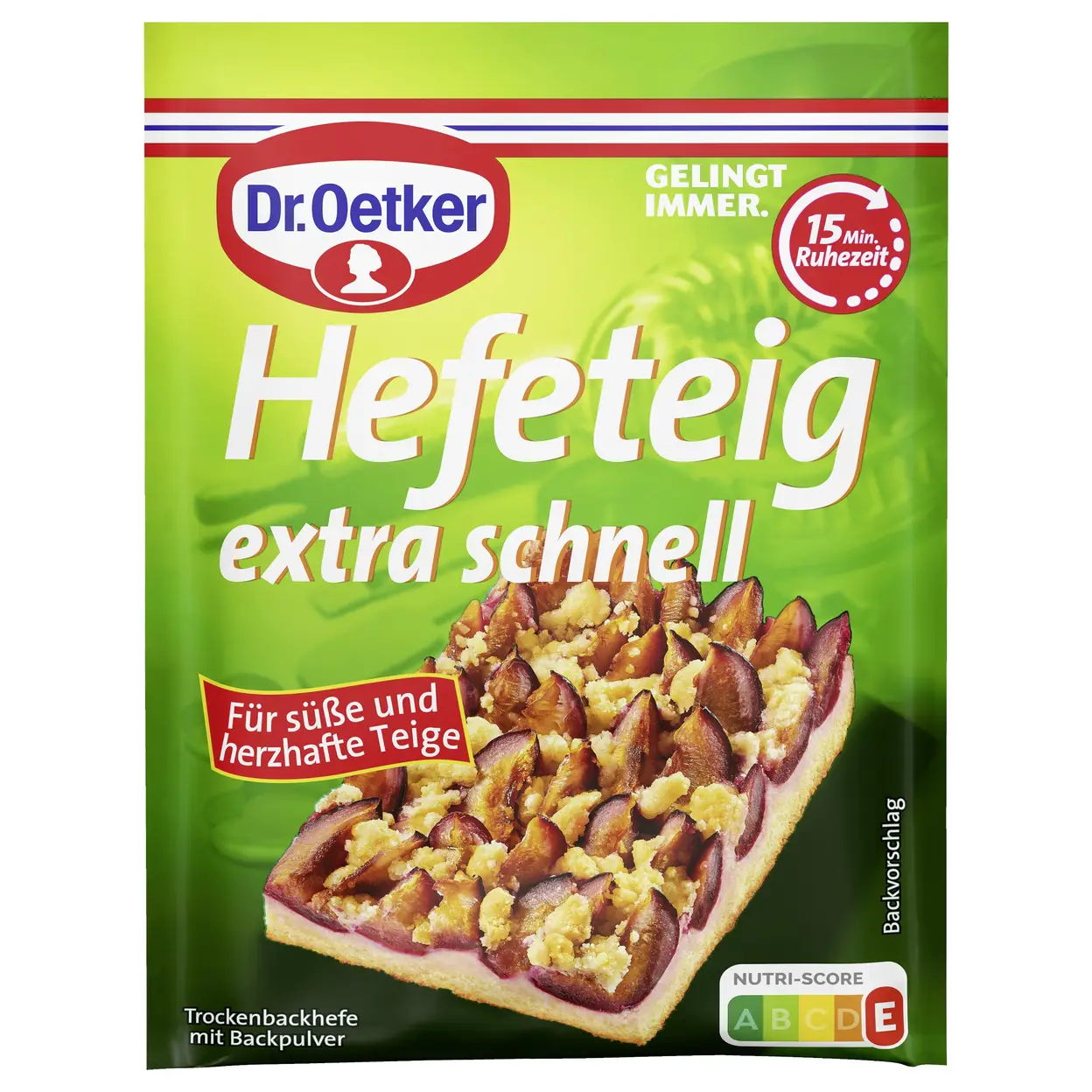 3x Dr. Oetker Hefeteig-Garant 32g
