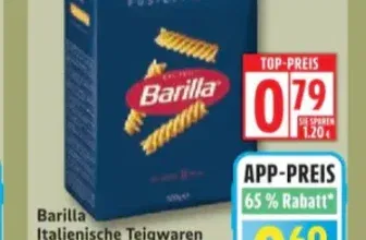 Barilla Pasta 500g, verschiedene Sorten