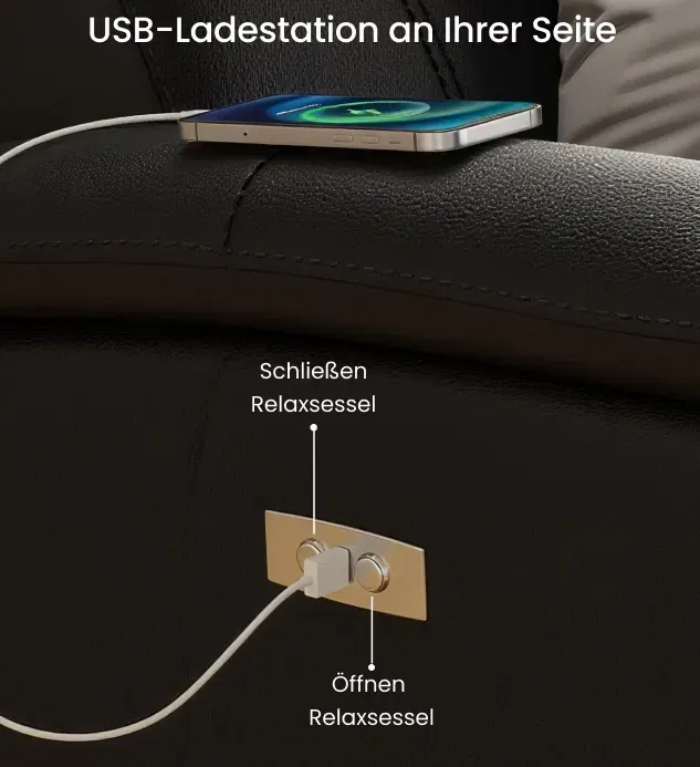 Schnäppchen, Deals Und Rabattcodes Des Tages - Elektrische Leder Relaxsessel