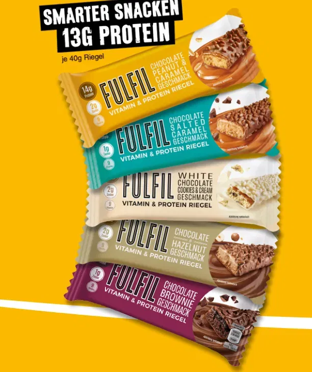 FULFIL Proteinriegel gratis testen – Geld zurück für euren Einkauf sichern