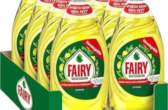 Fairy Ultra Konzentrat Zitrone Handgeschirrspülmittel mit 8er Pack (8x900ml) ab 18,99 € inkl. Prime-Versand (statt 23,20 €)