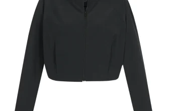 Gymshark X Kk Twins Woven Damen Jacke, schwarz, stylisch und funktional